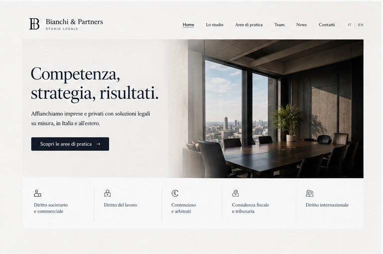 Concept – Sito studio professionale